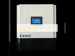 Controlador fuera de red 48V/240V Voltaje máximo de entrada 600V Rango de voltaje Mppt 90-530V Personalizado para sistemas de energía renovable