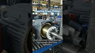 El proceso de fabricación de generadores de imanes permanentes #pmg #freeenergy #generator #machine