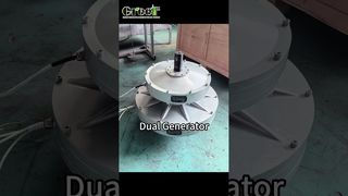 Generador sin núcleo de flujo axial #energíaverde #energíarenovable #energíalibre #solucióndesistema #energíalimpia