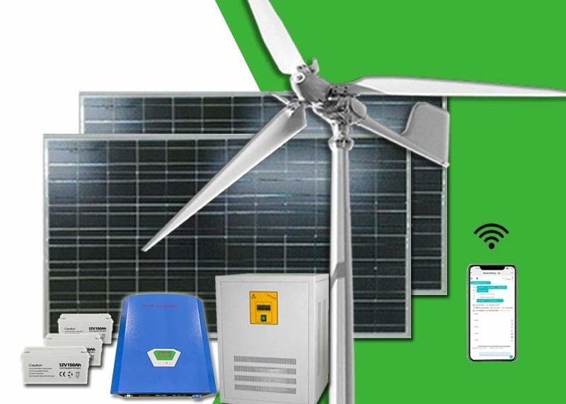 Cuchillas de FRP Sistema de turbinas eólicas para el hogar Control activo de deslizamiento para soluciones energéticas sostenibles