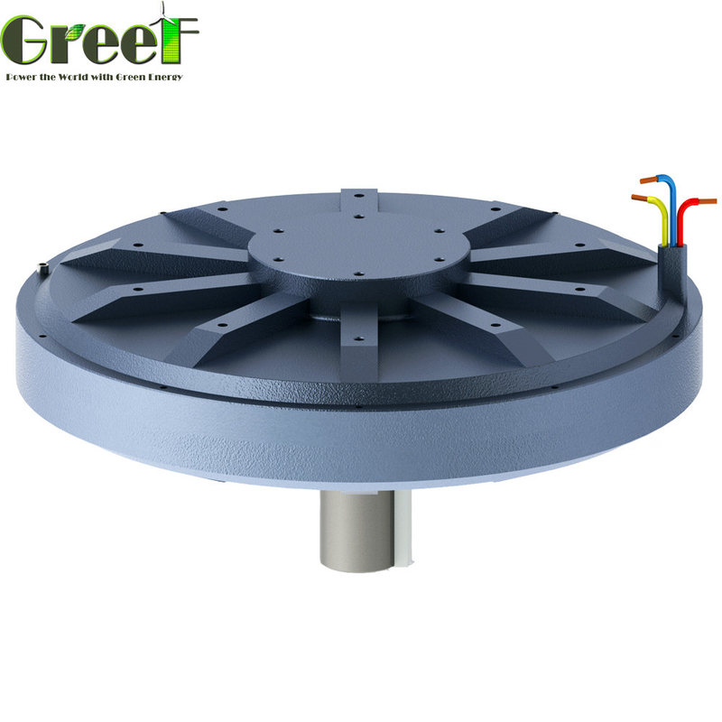 Generador de viento vertical RPM del imán permanente de 3KW del alternador del esfuerzo de torsión bajo bajo del comienzo