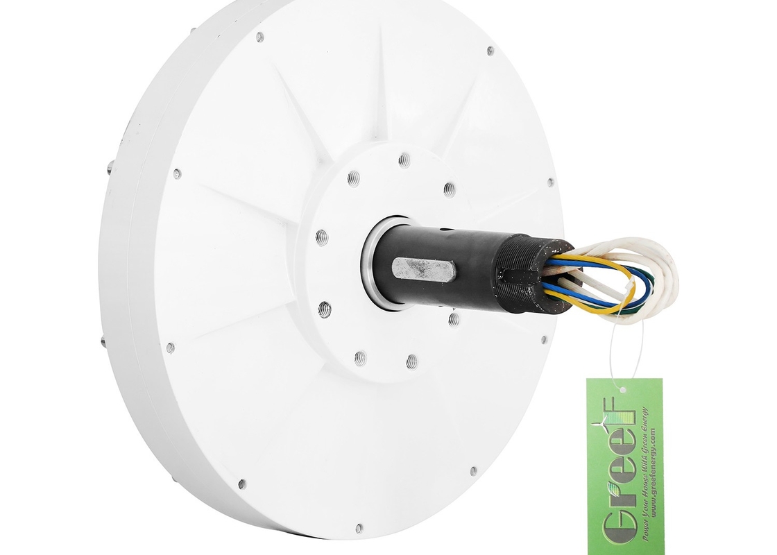 Generador de viento vertical RPM del imán permanente de 3KW del alternador del esfuerzo de torsión bajo bajo del comienzo