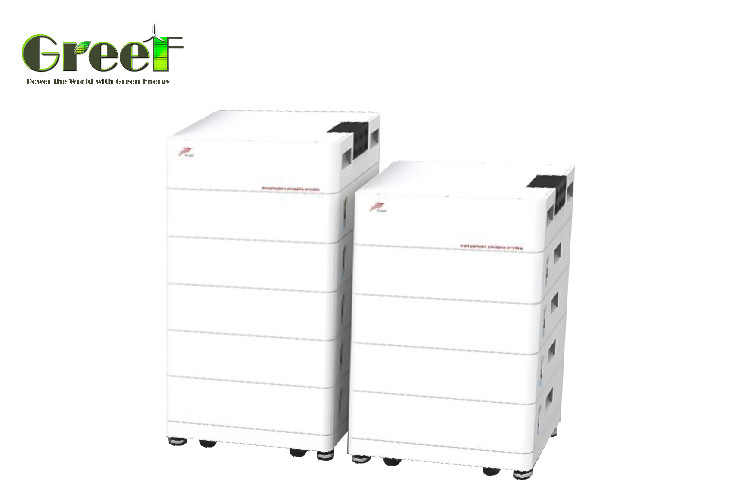 Múltiples modelos ON/OFF GRID TIED Sistema de respuesta rápida 60-280AH Batería de litio