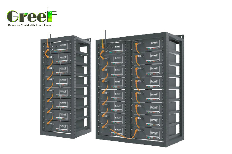 Múltiples modelos ON/OFF GRID TIED Sistema de respuesta rápida 60-280AH Batería de litio