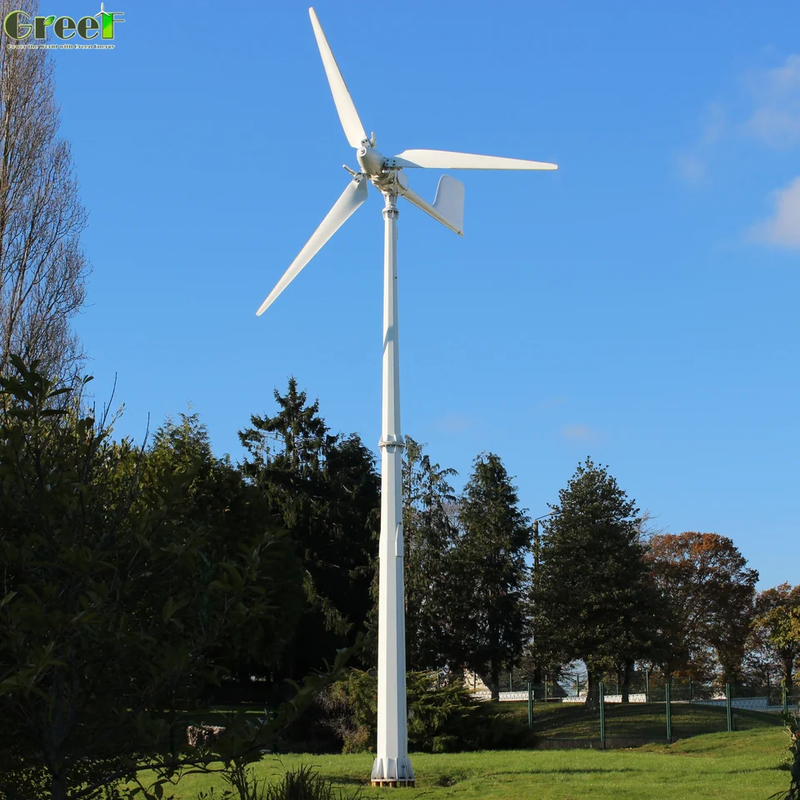 Turbina eólica de control de paso de 20KW / 30KW con tecnología de paso variable 30% Generación de alta potencia Baja velocidad de inicio del viento 2.5m/s