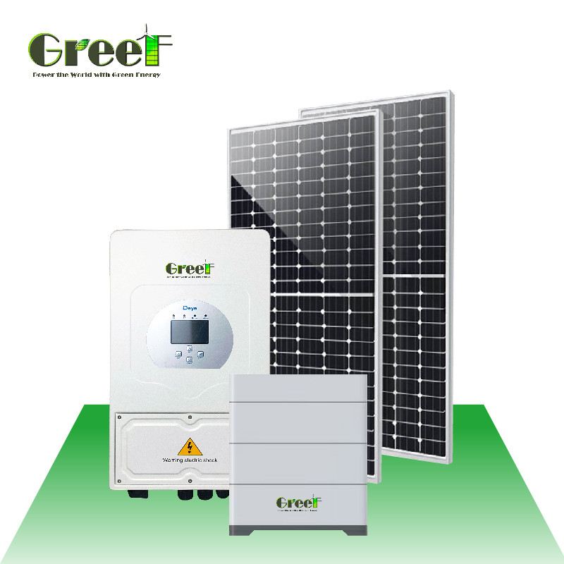 Sistema solar de 5 kW fuera de la red con controlador de carga MPPT 48-240V Voltado de salida