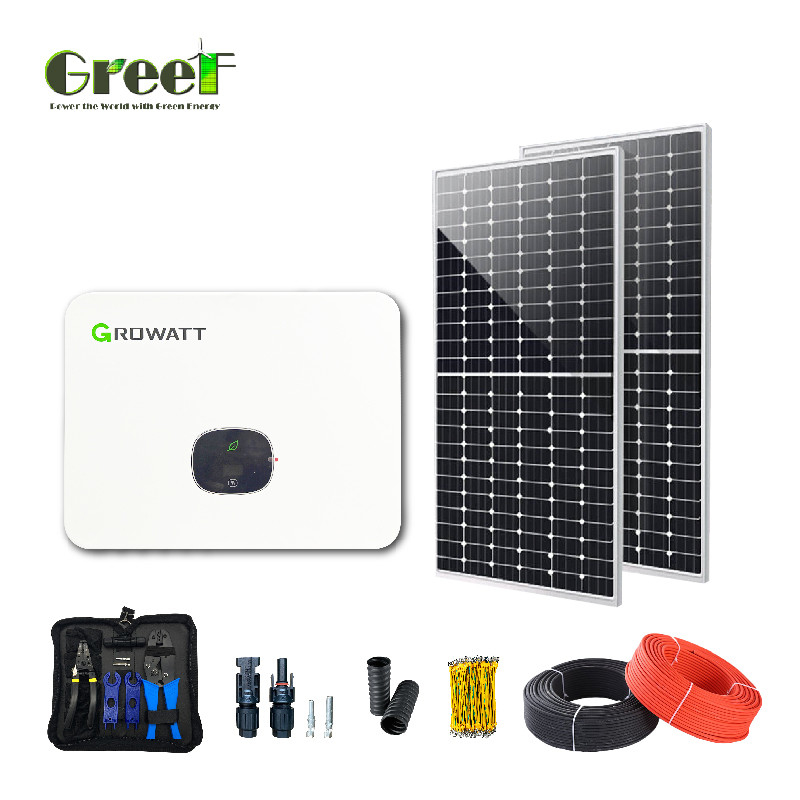 Consumo interno Menos de 5W Sistema de paneles solares conectados a la red con monitoreo y medición de red