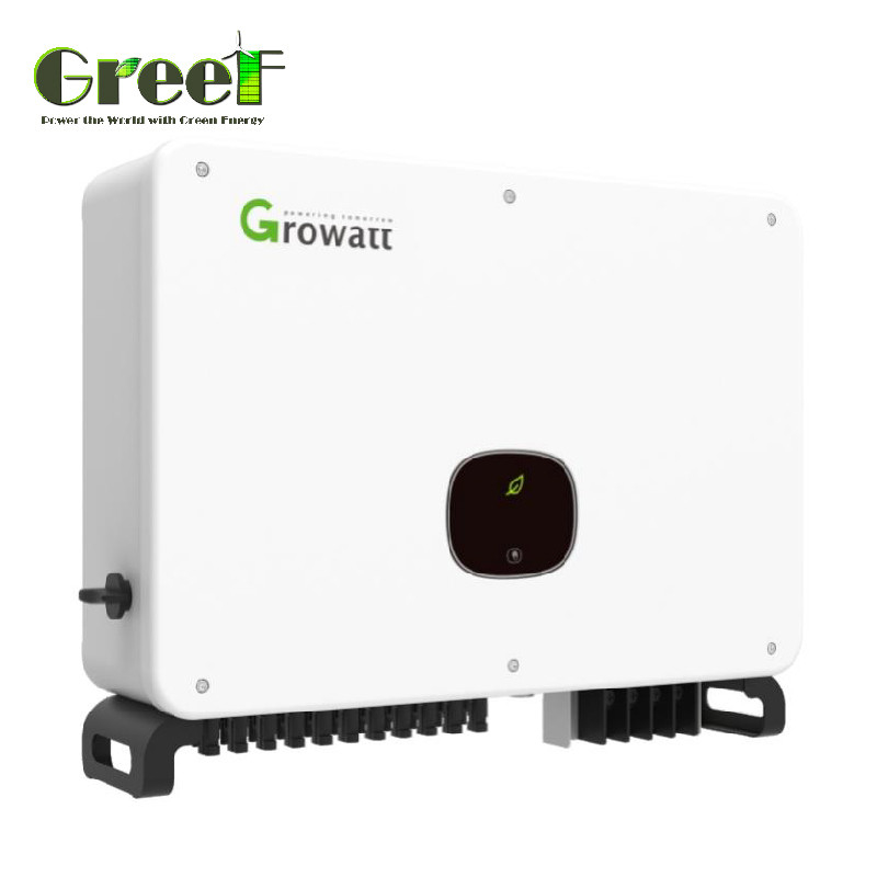 Growatt en la red Inverter solar 6-80KW para el sistema solar Inverter de alto rendimiento para aplicaciones comerciales