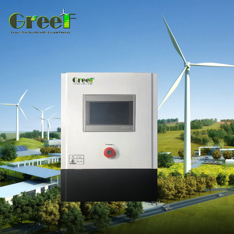 Turbina eólica de la serie GT-PCTC de 3kw 5kw 10kw con controlador de red con inversor para el sistema