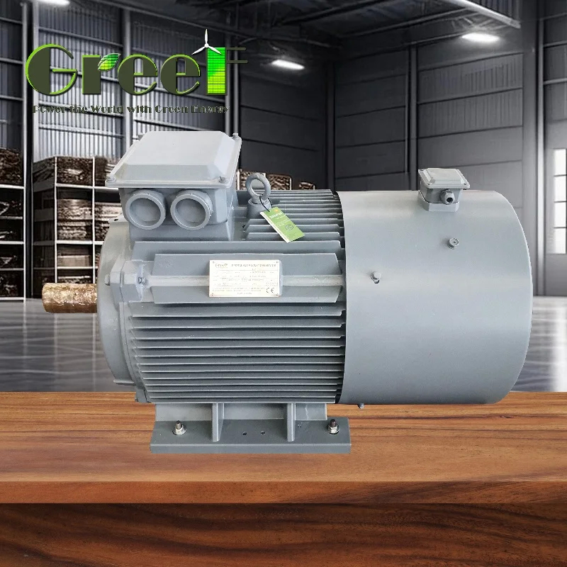 Potencia nominal del motor de imán permanente de 3 fases AC sincrónico 750W-5MW para aplicaciones de motor