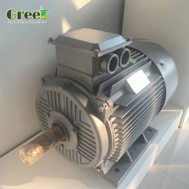 Potencia nominal del motor de imán permanente de 3 fases AC sincrónico 750W-5MW para aplicaciones de motor