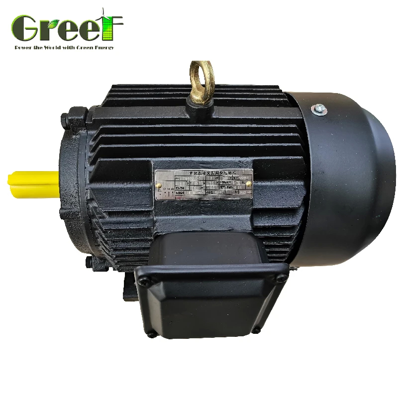 Motor sincrónico de 3 fases con imán permanente de 50 Hz con potencia nominal de 750W-5MW