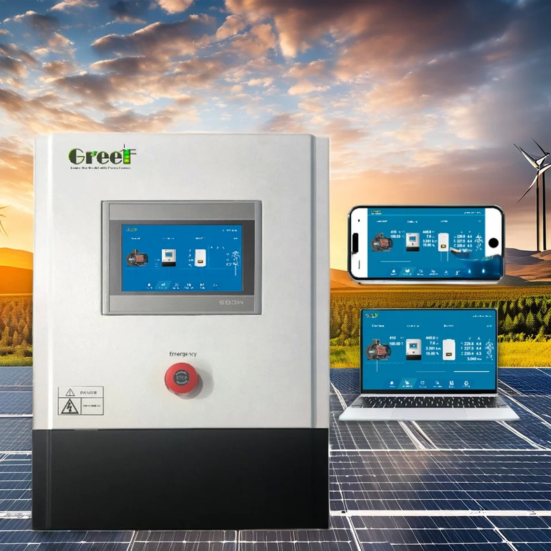 5kw 750VDC avanzado controlador de turbina eólica de tres fases conectado a la red de generación de energía mejorada Interfaz de comunicación falla en tierra