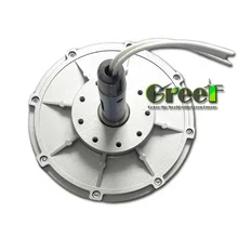 Generador de magnetos permanentes verticales sin núcleo de disco de baja rpm 500w-30kw