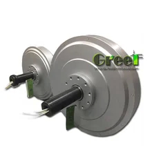 12-450V Generador de imán permanente sin núcleo de aleación de aluminio 100-500RPM Velocidad