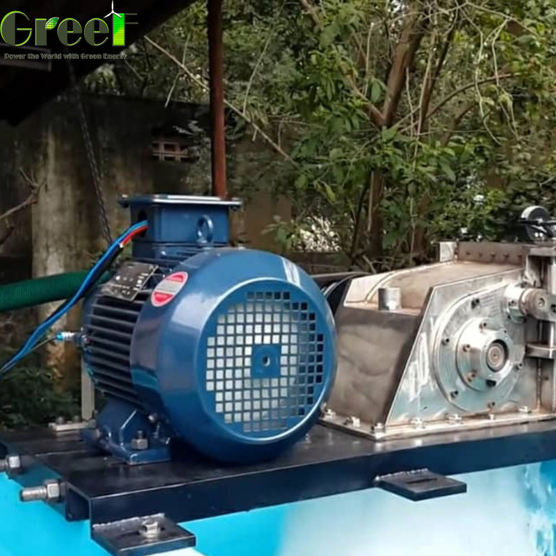 Generador de baja velocidad nominal de 0.5kw-5000kw con accionamiento magnético para aplicaciones industriales pesadas