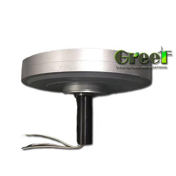 5kw Baja RPM Baja velocidad de rotación Rotor interno Rotor externo Generador de imán permanente Alternador para uso doméstico de turbinas eólicas