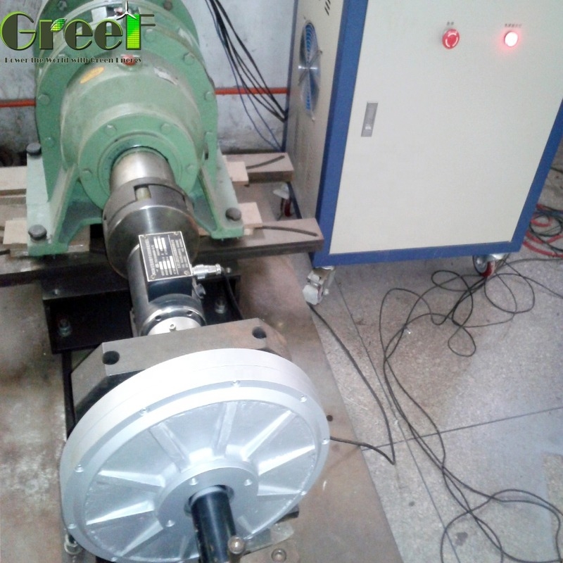 Generador de imanes permanentes de ahorro de energía, protección IP54, voltaje nominal de 48--1140Vac, resistencia de aislamiento de 100Mohm
