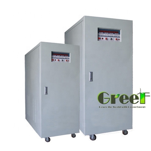 Inversor conectado a la red de 5-1000KW, voltaje de salida 110-220-380-415-440 para una conversión de energía estable