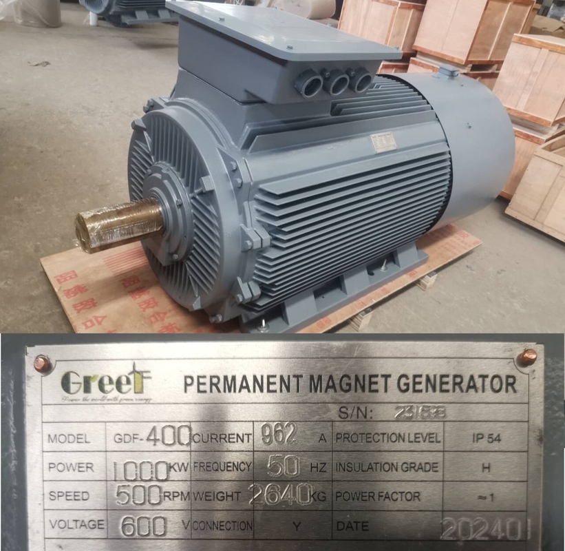 Alternador Generador de Imán Permanente 415V 380V para Malasia, Tailandia y Filipinas