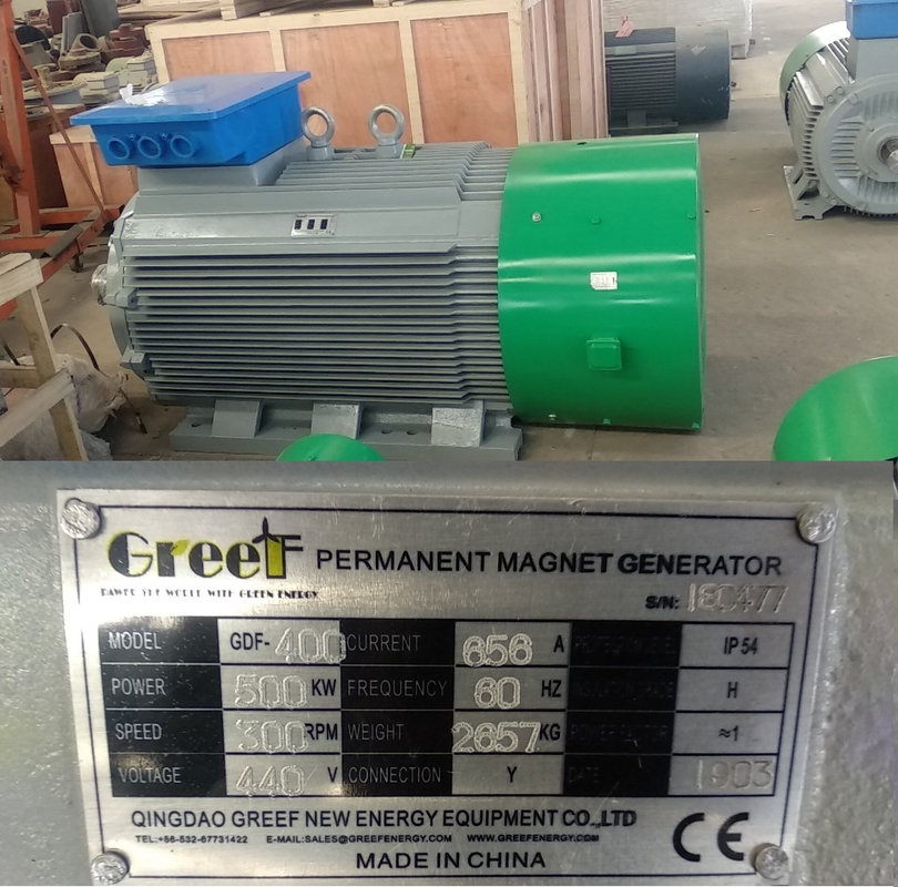 Alternador Generador de Imán Permanente 415V 380V para Malasia, Tailandia y Filipinas
