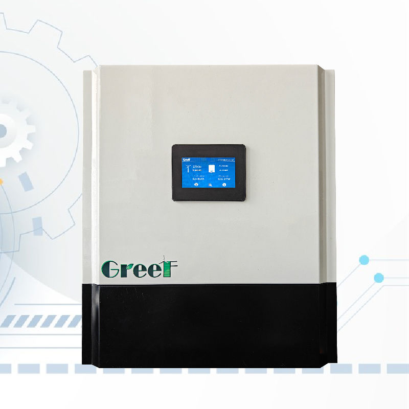 Controlador fuera de la red con pantalla LCD para sistemas de turbinas eólicas y PMG con temperatura ambiente de -25 ℃ ~ 50 ℃ y potencia nominal de 3-100 kW