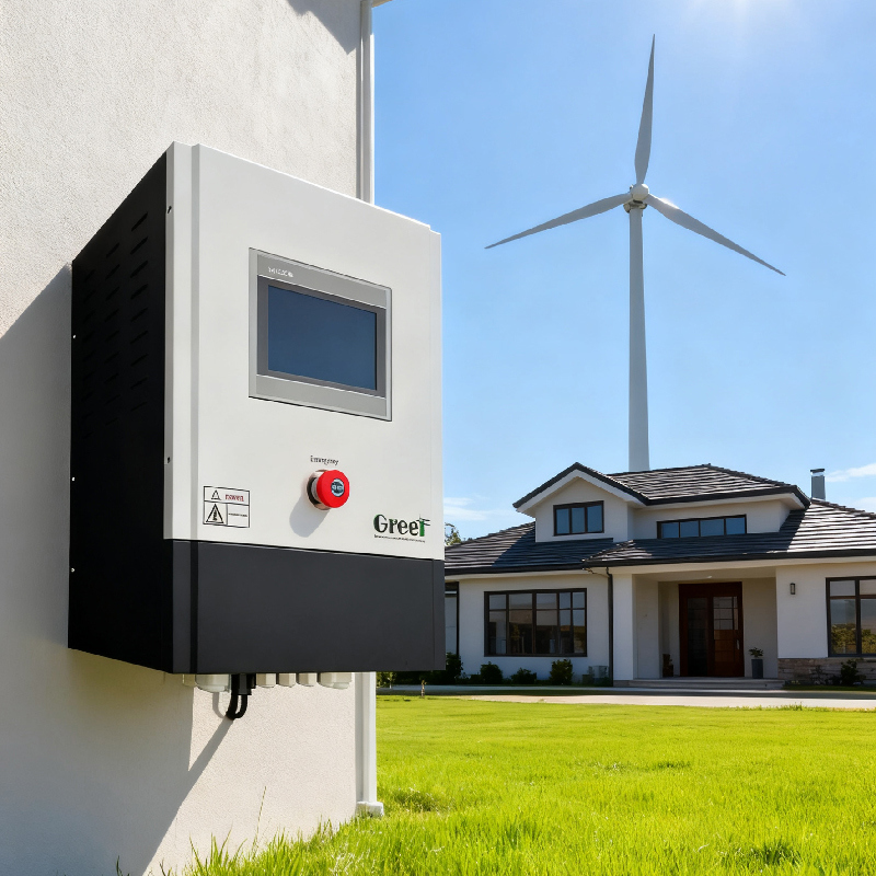 Controlador de red eficiente con protección IP20/IP65, 99.9% de eficiencia MPPT y voltaje nominal AC220V-600V