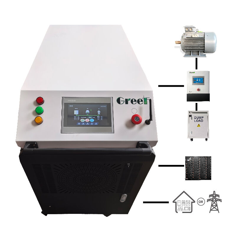 Inversor de potencia fuera de red con factor de potencia > 0.99, Nivel 2 de protección contra sobretensiones y 580-1000V de voltaje continuo para energía solar y eólica