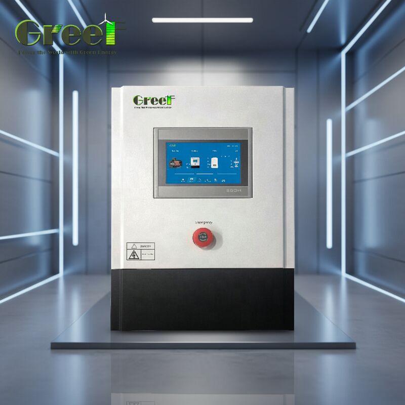 1.5KW a 100KW de potencia de salida en el controlador de red con nivel de protección IP65 y comunicación Ethernet WIFI GPRS USB RS485