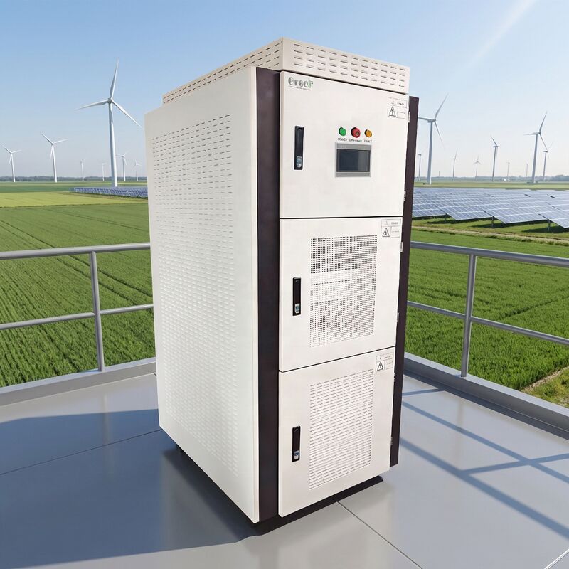 Control de red con rango de voltaje de entrada de 350-450V DC 95% de eficiencia máxima y pantalla táctil LCD