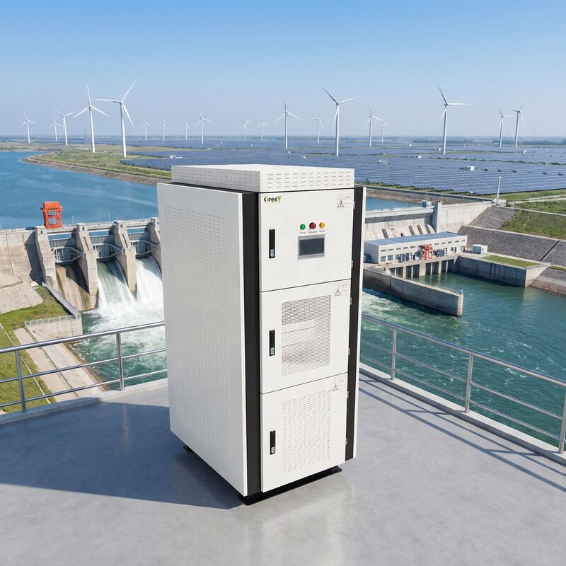 Convertidor híbrido en controlador de red con una eficiencia máxima del 95 por ciento AC Rango de trabajo de voltaje 150V 550V y solución de energía solar