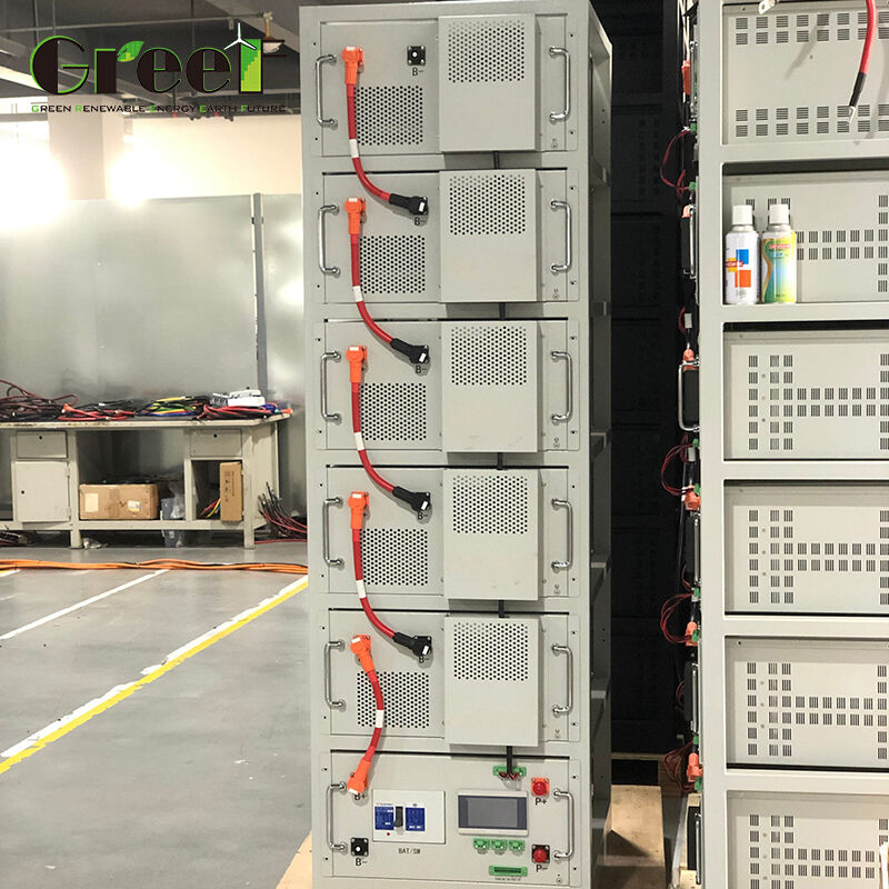 Built-in BMS 51.2V Lithium Battery with 6000+ Cycle Life for Energy Storage and Industrial Applications
