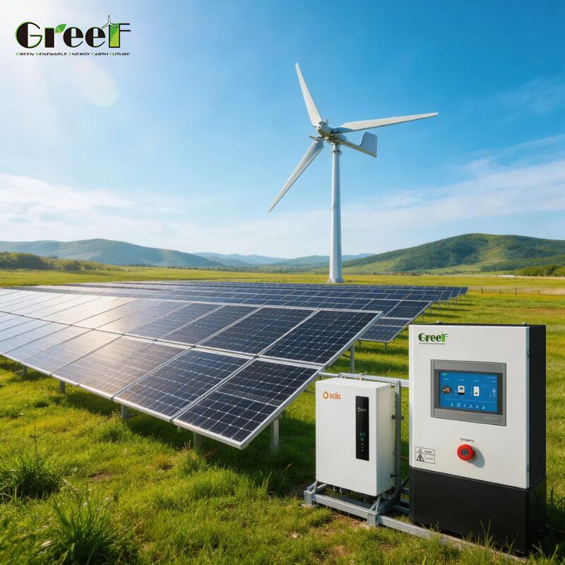 Sistema solar híbrido de controlador MPPT con una eficiencia del 95% y una altitud de operación de 4000 m para aplicaciones comerciales