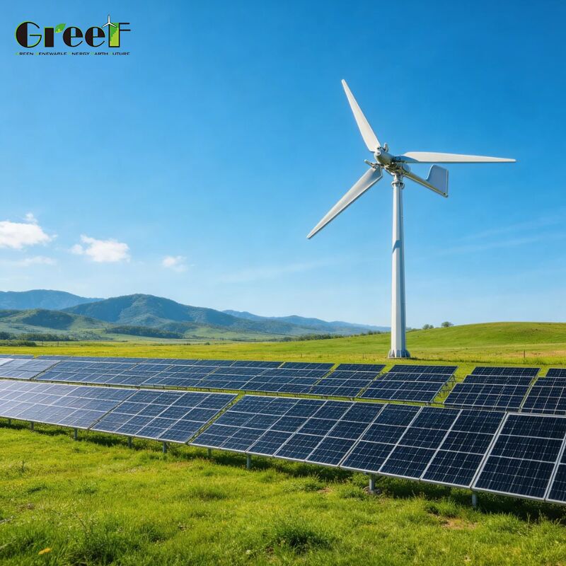 Sistema de energía solar conectado a la red con batería Lifepo4 y protección IP66 para energía sostenible por debajo de 5 W de consumo interno