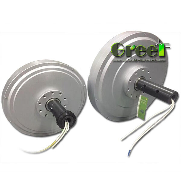 Generador de imán permanente sin núcleo de aleación de aluminio que ofrece diseño sin núcleo y palas de aleación de aluminio para soluciones de energía