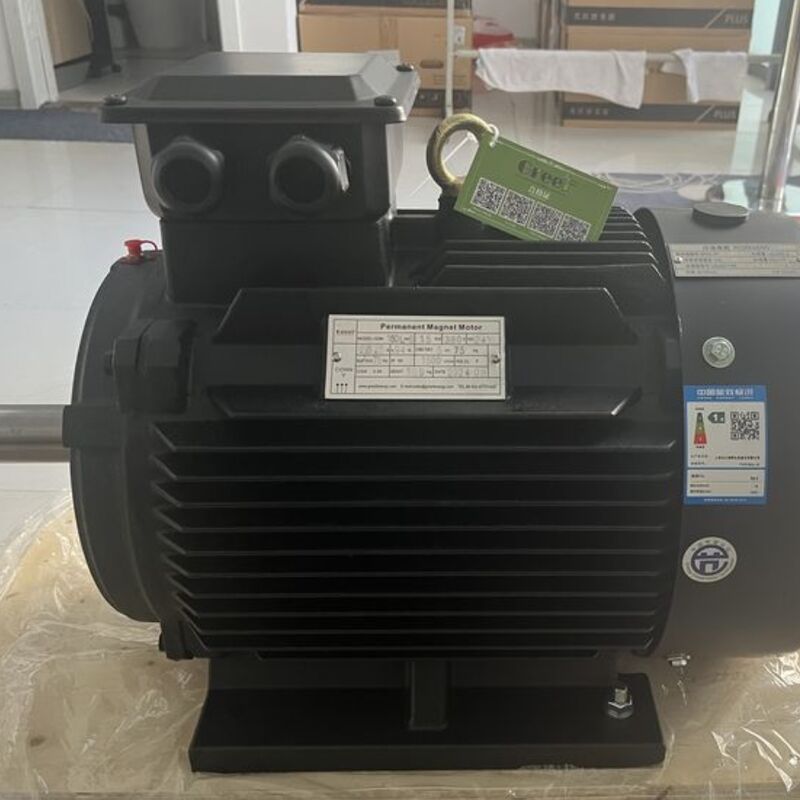 Motor de imán permanente con clasificación IP54, voltaje nominal de 24 V y 1140 V con imán de neodimio, adecuado para sistemas de automatización y control de precisión