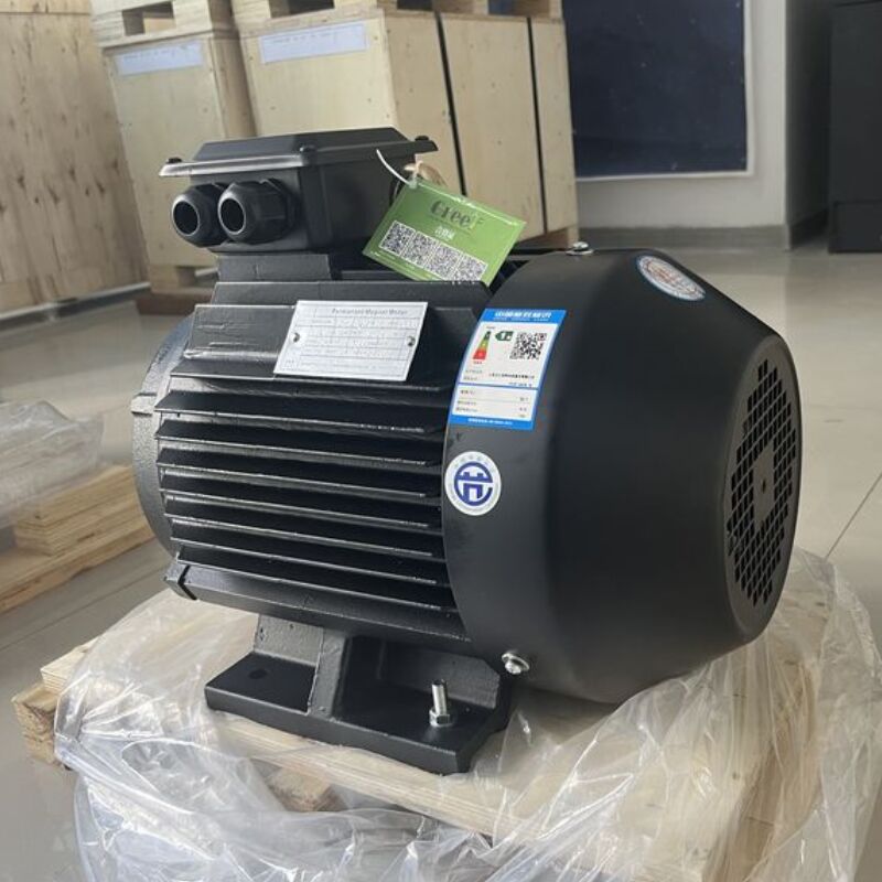 Motor de imán permanente alimentado por electricidad con un rango de velocidad de 20 a 3000 RPM y material de imán NdFeB de neodimio, hierro y boro para el rendimiento