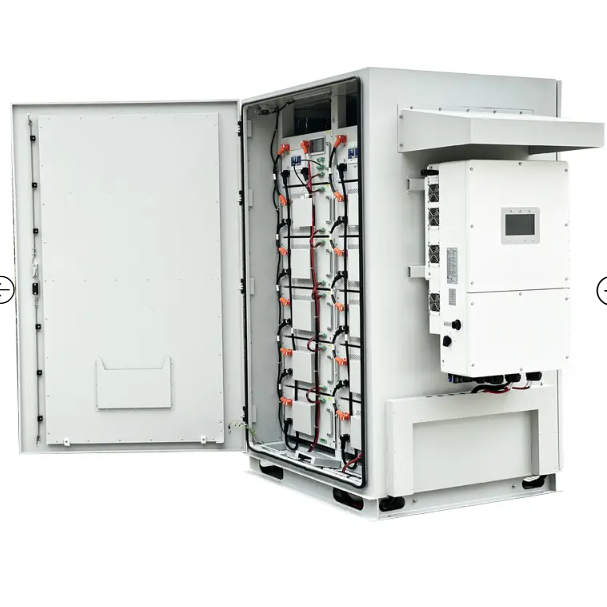 Gabinete de baterías para exteriores con capacidad de 64,3 kWh a 241 kWh con batería de litio de 48 V y celda de 3,2 V 314 Ah para aplicaciones industriales