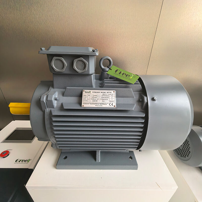 Generador de imán permanente de 12VAC a 1140VAC con refrigeración automática por agua de ventilador y clasificación IP54
