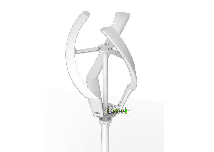 3 turbinas eólicas de eje vertical con palas de FRP ≤20db Nivel de ruido Velocidad de viento segura 50 m/s