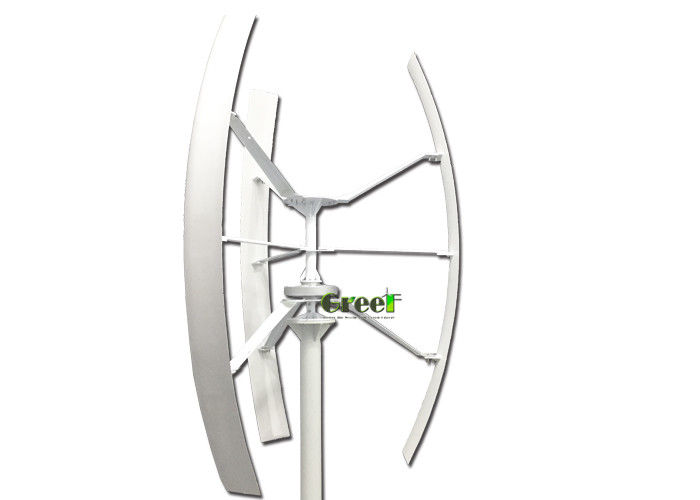 3 m/s Velocidad de corte del viento en turbina eólica de eje vertical con 3 palas de FRP para generación de energía eólica