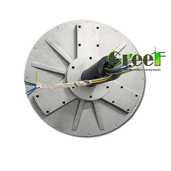 Velocidad de 750 a 3000 rpm Motor de imán permanente Potencia nominal de 750w a 5Mw Método de enfriamiento Ventilador de agua o autoenfriamiento Diseñado para el rendimiento