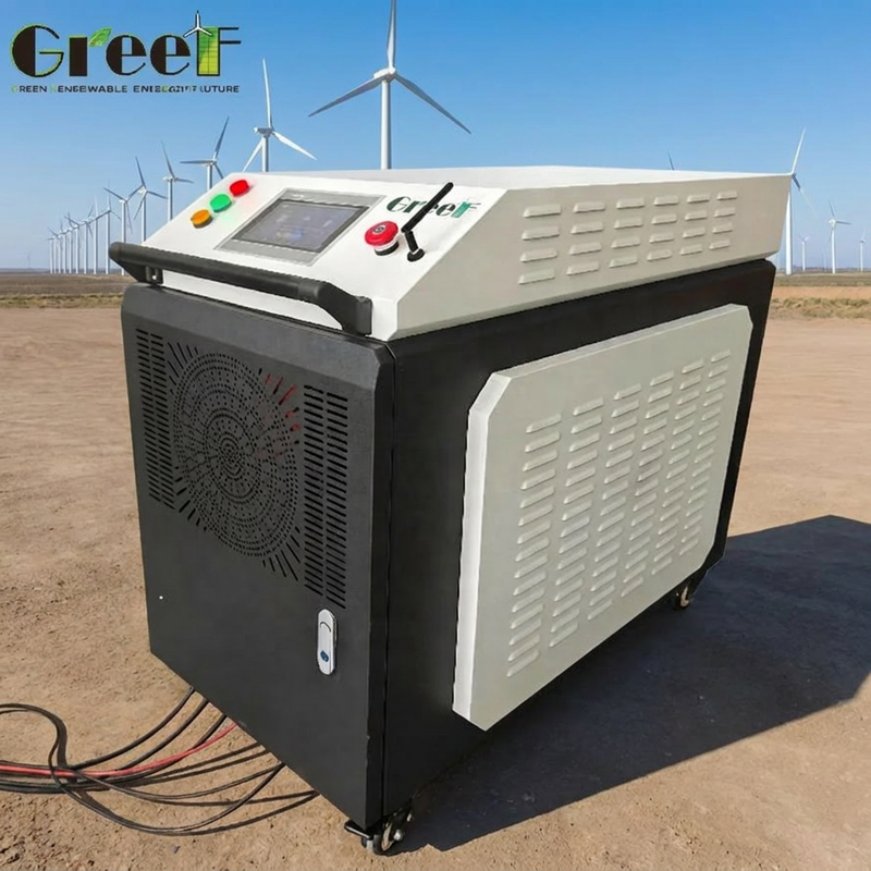 Inversor de almacenamiento de energía con voltaje nominal de red de 400 V, enfriamiento de aire inteligente y modo de comunicación Ethernet