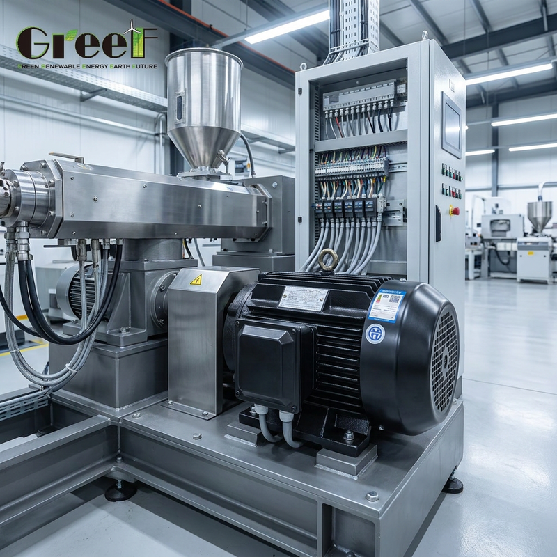 Motor sincrónico con imán permanente de bajo mantenimiento con rodamientos de grasa sellados de 30000 horas y protección IP55/IP65