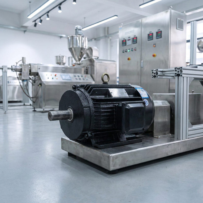 Torque constante de 100 a 3000 rpm Motor síncrono con imán permanente de 380V con rango de potencia de 5,5 a 110 kW