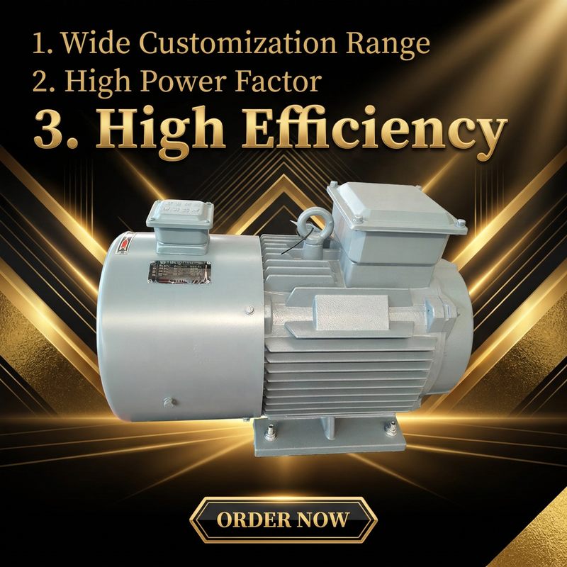 20KW 3 Phase AC Permanent Magnet Generator with 100% Copper Winding and IP54 Protection