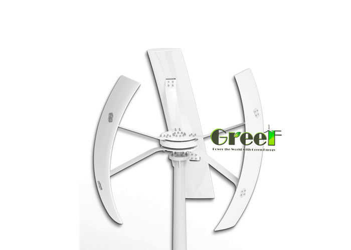 Turbina de orientación vertical con voltaje opcional de 24-380Vac y velocidad de corte de 3 m/s