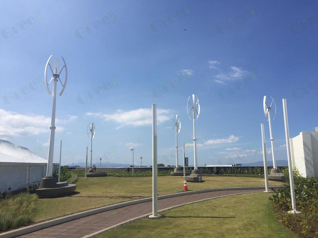 2.3M Turbina eólica de flujo ascendente 160RRM Velocidad nominal del rotor para energía renovable