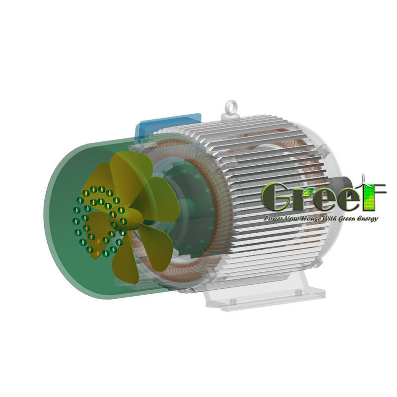 Generador sincrónico de magnetos permanentes de tierras raras/alternador de baja velocidad
