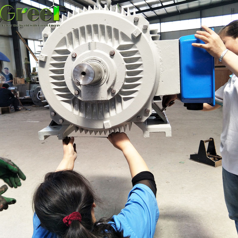 Generador de energía hidroeléctrica sincronizado de 150kw 250kw de 3 fases AC de baja rpm para turbina hidroeléctrica